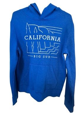California Big Sur Hiking Beach Surf Blue Women’s M Aeropostale Hoodie